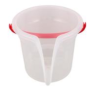 Beaupretty Portable Bird Feeder Seed Scoop Seed Pitcher for Outdoor Bird Feeding Plastic No Waste Dispensing Bucket for Garden Birdseed Storage and Refilling