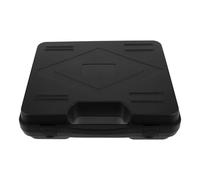 Beaupretty Portable Carrying Plastic Box Mic Case Black with Sponge Interior Excellent Protection and Storage for Live Streaming and Content Creation, 15.4x12x3.5inch