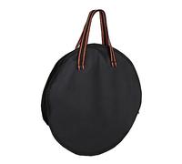 Beaupretty Portable Dumb Drum Carrying Bag Convenient Percussion Instrument Storage Case with Sturdy Handle Lightweight Design for Travel and Performance Black Color