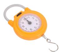 Beaupretty Portable Electronic Weighing Scale with Hanging Hook for Kitchen and Travel, Small Fish Scale with High Accuracy and Stable Performance, Compact Plastic and Metal Design Suitable