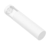 Beaupretty Portable Flat Top Powder Makeup Brush with Refillable Storage Box, Black Synthetic Fibers, Multifunctional Travel Face Powder Brush for Foundation and Blush Application