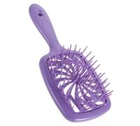 Beaupretty Portable Hollow Out Hair Brush for Wet and Dry Hair Anti-static Detangling Comb Scalp Massaging Feature and Volume Creation
