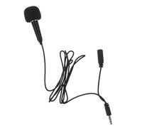 Beaupretty Portable Miniature Microphone for Phone and Laptop with Aluminium Magnesium Alloy Body, Easy to Operate and No External Power Required, for Video Blogging and Singing
