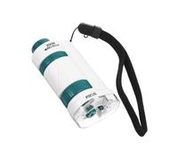Beaupretty Portable Monocular Microscope Handheld Pocket Magnifier for Science Exploration Educational Tool Compact Lightweight for School Sample Observation and Early Learning