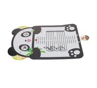 Beaupretty Portable Music Note Board with Cartoon Panda Beginner Piano Flashcards for Music Theory Learning Rhythm Practice Sight-reading for Home School Classroom Use