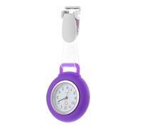 Beaupretty Portable Nurse Clip Watch Silicone Brooch Style Professional Medical Clock for Nurses and Doctors Easy-Access Fob Watch Pin for Healthcare Workers