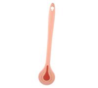 Beaupretty Portable Shower Brush with Long Handle for Gentle Exfoliation and Draining Excess Oil, Pp Material Mens Shower Scrubber for Bathroom Use