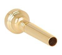 Beaupretty Portable Small Brass Trumpet Mouthpiece for Beginners Durable Metal Music Instrument Elegant Design for Students and Adults for Learning and Practice