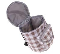 Beaupretty Portable Storage Bag for Newborn Essentials Lightweight Diaper Organizer Pouch with Smooth Zipper and Strong Binding Rope Convenient Hanging Items Container for Moms The Go