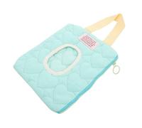 Beaupretty Portable Stroller Wipe Holder Bag Lightweight Cotton Travel Wet Wipes Dispenser Pouch Refillable Case Can Be Hung to Stroller for On-the-go Baby Care