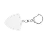 Beaupretty Portable Transparent Guitar Pick Holder Keychain with Clear Case for Acoustic and Electric Guitars Standard Pick Storage Box Travel Friendly Organizer for Easy Access