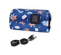 Beaupretty Portable USB Baby Bottle Warmer Insulation Bag, Design, Travel Milk Bottle Warmer for Feeding On-The-go Random Color