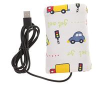 Beaupretty Portable USB Milk Warmer Bag Bottle Warmer for Travel Efficient Heat Preservation for Newborns Safe Design for Nutritional Maintenance Convenient USB Connection for Go Use
