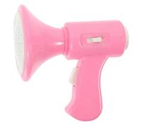 Beaupretty Portable Voice Changer Trumpet Pink No Battery Handheld Speaker with Multi Mode Sound for Speech Development and Fun Noise Maker at Sporting Events