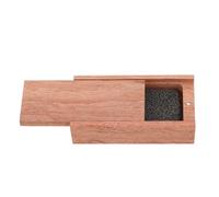 Beaupretty Portable Volcano Stone Aromatherapy Diffuser Box with Natural Wood Case Waterless Essential Oil Diffuser for Home Office Car Relaxation and Wellness