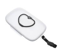 Beaupretty Portable Wet Wipes Holder with Lid, Refillable Plastic Wipe Dispenser Box for Care, Travel and Nursery Use - White and Black,