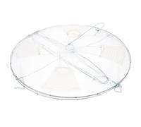 Beaupretty Portable White Pe Fishing Net Trap for Shrimp and Fish Safe to Use Crab Drop Net Suitable for Boat Fishing and Aquariums and Crab Traps