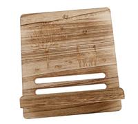 Beaupretty Portable Wooden Music Stand for Desk Vintage Style Sheet Music Holder and Book Stand Wooden Book Holder for Desktop Cookbook and Document Display Suitable for and Recipe Texts