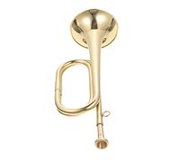 Beaupretty Premium Copper Bugle Trumpet Military Orchestra Instrument for School Band Beginners with Polished Surface and Crisp Sound