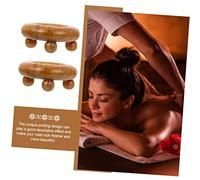 Beaupretty Premium Sandalwood Gua Sha Board Smooth Rounded Edge Scraping Tool for Body Massage and Therapy Lightweight Wooden Massager for Legs Neck Back Face Portable for Travel and Daily
