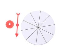 Beaupretty Prize Wheel Hanging Game Turn Plate Rotary Teaching Activity Prop for Plaything Easy to Use Spinning Wheel for Exciting Lucky Draw and Fun Events