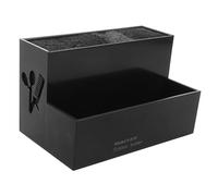 Beaupretty Professional Barber Organizer Shear Holder with Slip Base Portable Plastic Hair Tool Storage Box for Salon Combs and Scissors Efficient Hairdressing Tool Case for Barbers and