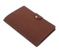 Beaupretty Pu Leather Golf Scorecard Holder Portable Golf Notebook with Multifunction Utility and Secure Storage for Accurate Scorekeeping the Course