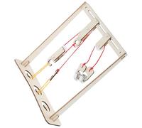 Beaupretty Pulley Model Kit for Physics Teaching Tool with Blocks and Bracket Science Learning Kit for Students to Enhance Practical Skills and Critical Thinking in Stem Experiments