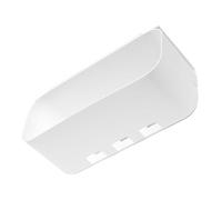 Beaupretty Punch-free Kitchen Rack Wall-mounted Storage Box with Large Capacity Drawer Type Design White Kitchen Storage Organizer for Tidy of Stationery and Kitchenware at Home