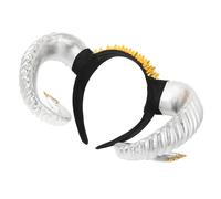 Beaupretty Punk Horn Headband for Halloween Cosplay Creative Festival Dress Up Hair Hoop Durable Eye Catching Horn Headpiece for Women Unique present for