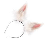 Beaupretty Rabbit Ear Headband Plush Animal Ear Headband for Girls Adorable Headdress Unique Hair Decor Funny Hairband