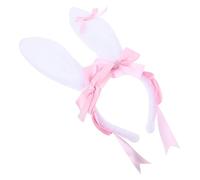 Beaupretty Rabbit Ear Headband Plush Bunny Ear Hair Hoop for Party Dress Up for Easter Halloween Events Fits All for Cosplay