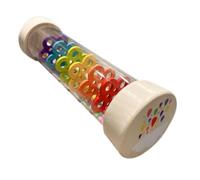 Beaupretty Rain Sound Making Musical Educational Plaything Cognitive for Indoor Outdoor Fun Lightweight Portable Rainstick Instrument