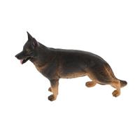 Beaupretty Realistic German Shepherd Dog Figurine Animal for Educational Play and Home Decor Shepherd Model for Learning and Collectors