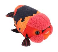 Beaupretty Realistic Goldfish Plush Pillow Soft Cartoon Stuffed Fish Animal for Room Couch Decor Cozy Huggable Cushion for Bedtime Relaxation and Travel