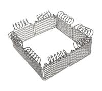 Beaupretty Realistic Miniature Fence for Building Blocks Detachable Light Grey Plastic Prison and War Scene Accessories Flexible DIY Garden Wall for Doll House and Military Models