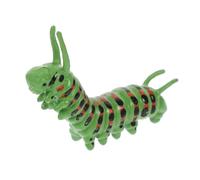 Beaupretty Realistic Simulation Caterpillar Model for Educational Insect Recognition Vivid Plastic Fake Caterpillar Creature with Bright Colors for Learning Garden Decoration and Cognitive