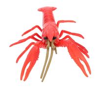 Beaupretty Realistic Simulation Lobster Educational Plaything for Ocean Animal Model for Early Learning and Home Decoration Red Small Lobster Figurine for Imaginative Play and Cognitive