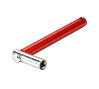 Beaupretty Red Shaped Drum Key Tool with Smooth Handle Metal Drum Tuning Wrench for Percussionists and Drummers Lightweight