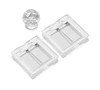 Beaupretty Refillable Empty Makeup Palette with Plastic and Aluminum Pans, Travel Friendly Design and Easy Cleaning for Professional and Daily Use, Portable DIY Cosmetic Holder for Eyeshadow