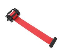 Beaupretty Retractable Safety Barrier Belt with 3 Meter Red Rope, Stanchion Crowd Control Barrier for Industrial and Outdoor Use, Safety Warning Caution Tape with Wall-mount Accessories