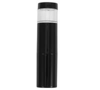 Beaupretty Retractable Travel Makeup Brush with Refillable Loose Powder Bottle Black Plastic Foundation Brush for Quick Application and Even Fine Spray Suitable for Daily Makeup