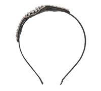 Beaupretty Retro Ethnic Style Handmade Bead Rhinestone Hair Band for Women Headband for Various Occasions Hair Accessory for Beach Parties Daily Wear and More