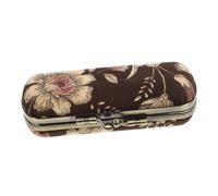 Beaupretty Retro Lipstick Case Small Organizer for Ladies Single Lipstick Holder Mirror Delicate Storage Box for Women