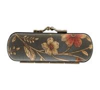 Beaupretty Retro Lipstick Holder Organizer Makeup Case Mirror Lip Balm Box for Women