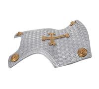 Beaupretty Retro Roman Armour for Dress Up Cosplay Plastic Chest Plate Smooth Rounded Edges for Safe Play Lightweight and Portable Accessory for Boys and Pretend Play