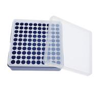 Beaupretty Reusable Centrifuge Tube Box with Laboratory Test Tubes Holder Organizer for Sample Storage Spill-resistant Lightweight Testing Rack for Clinical and Research Use