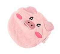 Beaupretty Reusable Facial Towel Masks Fleece Hot Compress Towels for Facial Steamer Moisturizing Skin Cartoon Pig Design Relaxing Warm Steam for Women