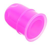 Beaupretty Reusable Silicone Cupping Jar for Massage Therapy Purple Hard Suction Cup with Strong Vacuum Pressure Smooth Mouth Design for Safe Skin Use Portable Relief and Booster