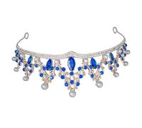 Beaupretty Rhinestone Crown Wedding Bridal Crown Tiara for Bride Hair Accessories
